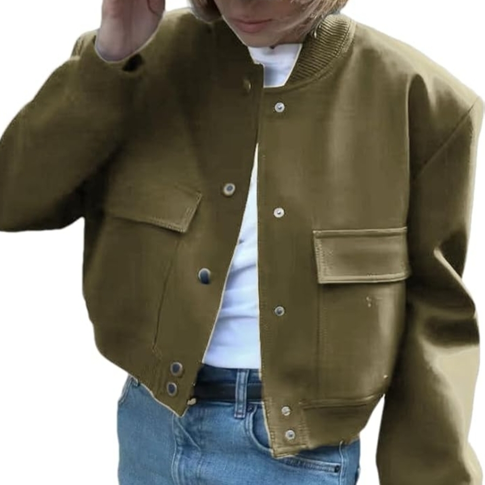 ZARA Olive Green Women's Jacket